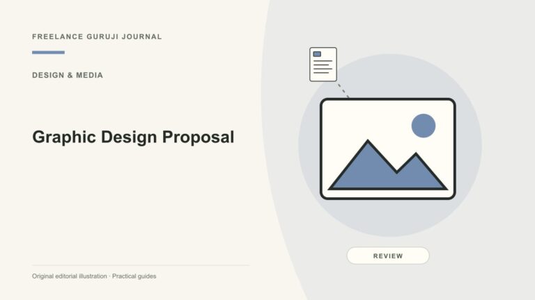 Graphic Design Proposal: Formats, Feedback and Approval Boundaries