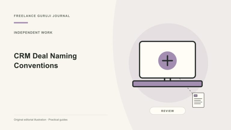 CRM Deal Naming Conventions: Make Opportunities Easy to Identify