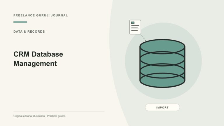 CRM Database Management: Clean Imports Without Losing Record History