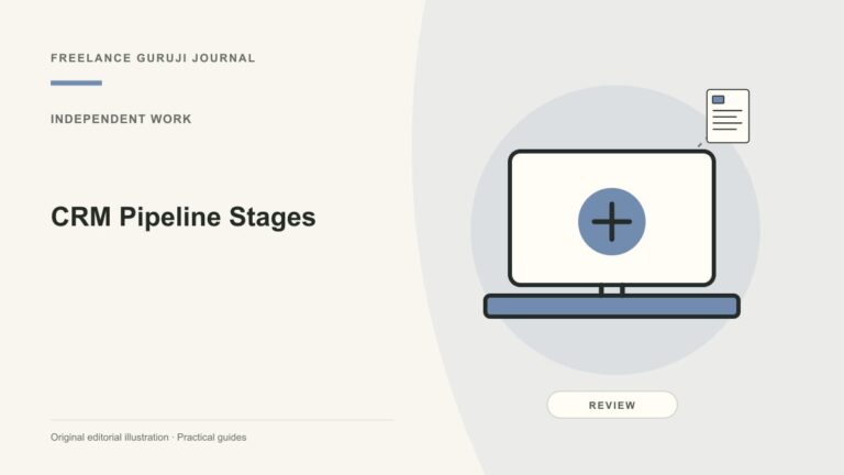CRM Pipeline Stages: Define Entry, Exit and Lost-Deal Reasons