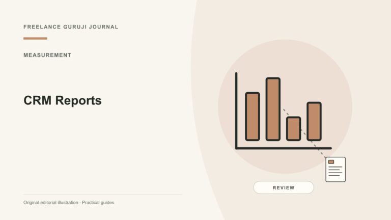 CRM Reports: Separate Pipeline Activity from Revenue Evidence