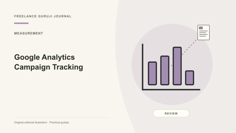 Google Analytics Campaign Tracking: Build Consistent UTM Links