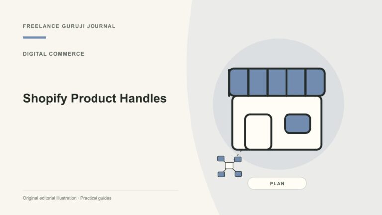 Shopify Product Handles: Plan URL Changes and Check Redirects