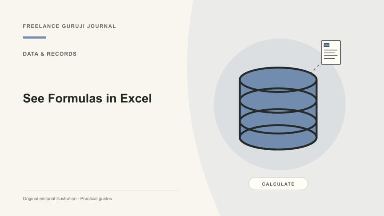 See Formulas in Excel: Audit the Logic Without Exposing Client Data