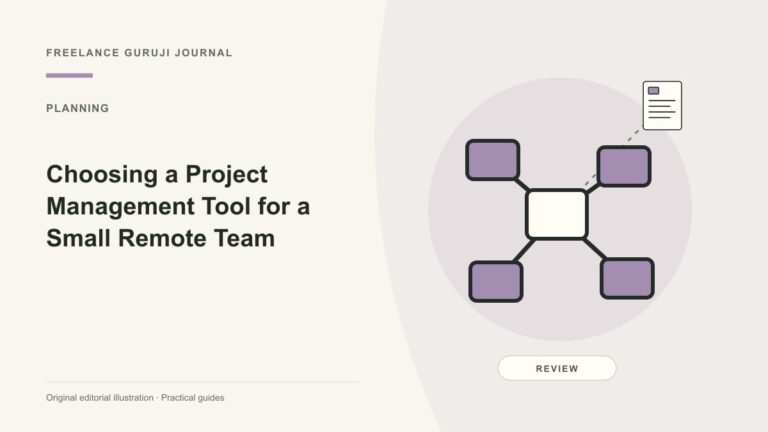 Choosing a Project Management Tool for a Small Remote Team