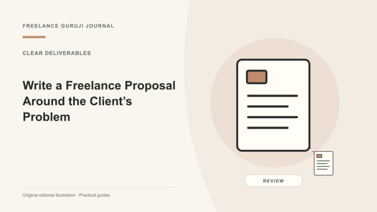 Write a Freelance Proposal Around the Client’s Problem