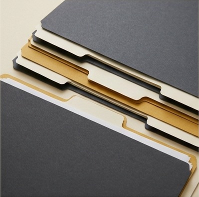 AI editorial photograph of organized provider folders