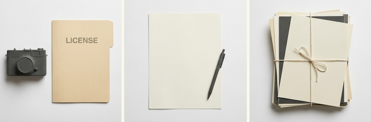 AI-generated editorial triptych for licensing digital assets: rights creators need to understand