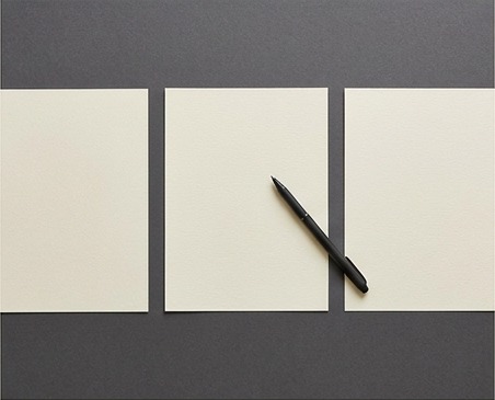AI illustration of three instruction sheets and pen