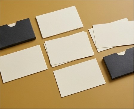 AI editorial photograph of blank deliverable cards
