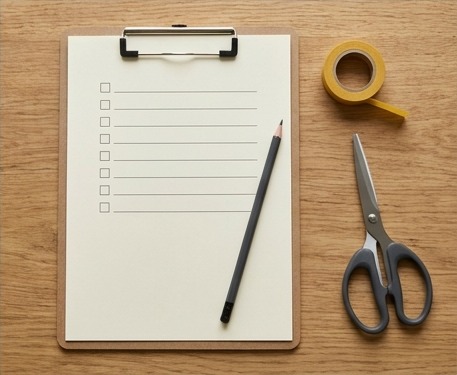 AI-generated recordkeeping illustration for how to start a small business from home