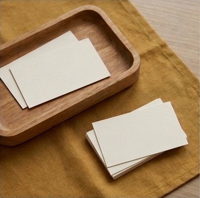 AI illustration of selected cards in a tray